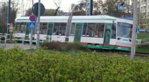 30 Jahre Straßenbahn nach Olvenstedt Volksstimme 26.April